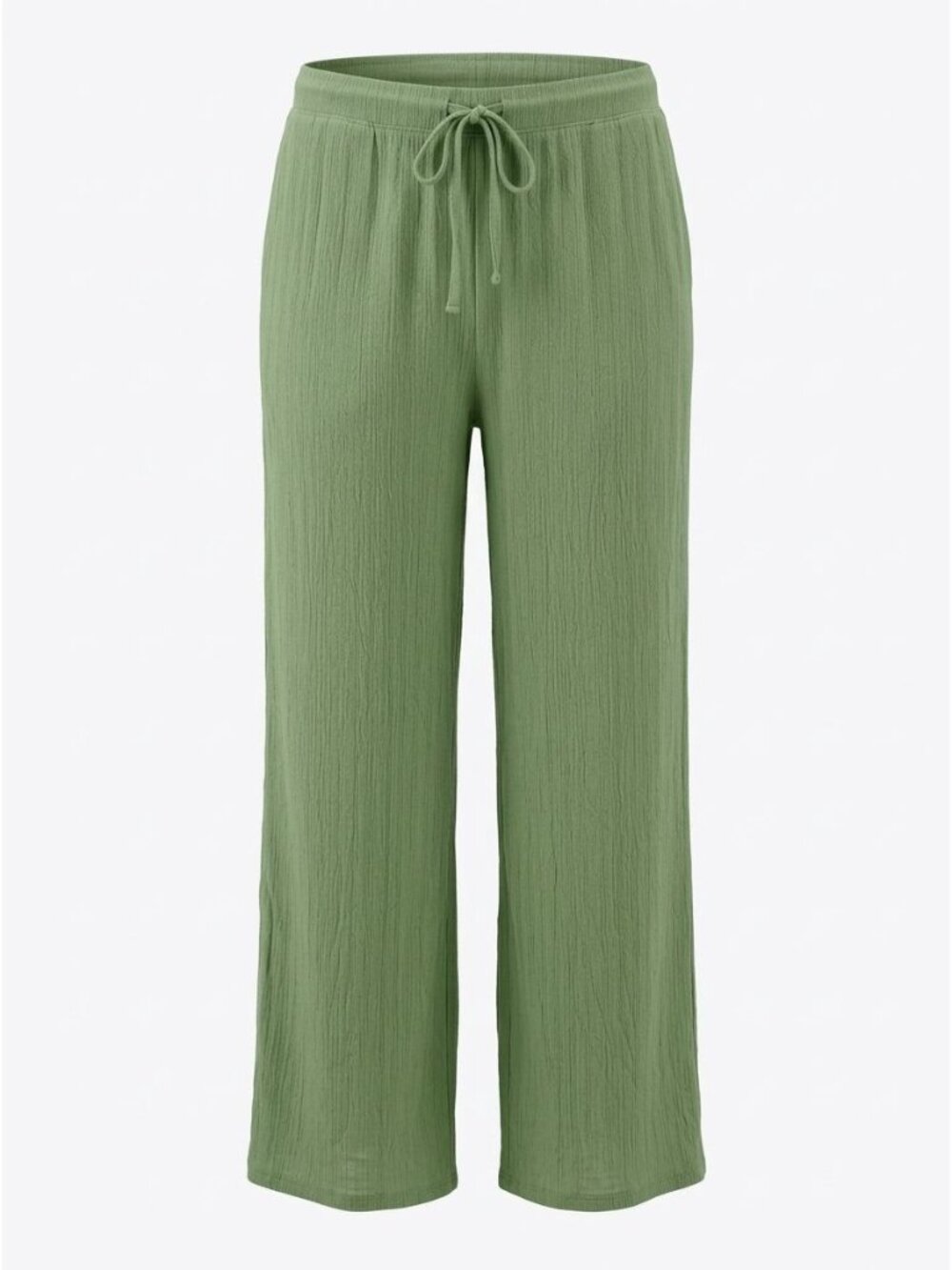 NWT State of Day Drawstring Pajama Pants Sz M Glade Green Pull On Sleepwear